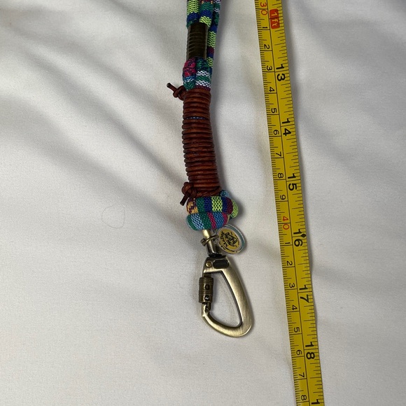 Colorful Woven Dog Collar with Charms - Picture 10 of 10